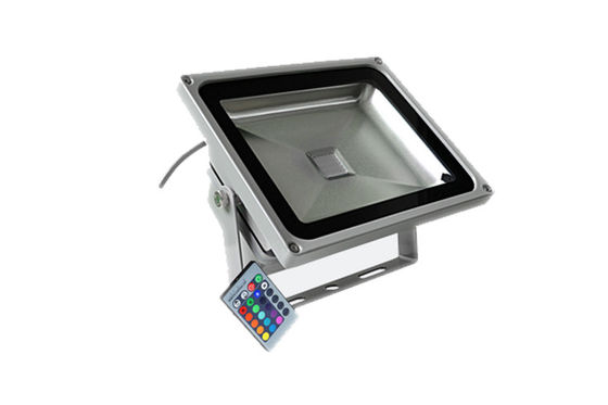 120 / 60 Degree Waterproof LED Flood Light  6800 Lumen RGB 80W led flood lighting