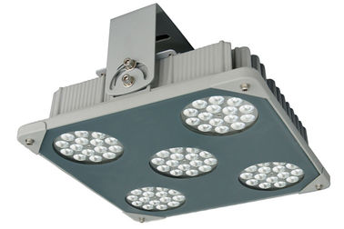 9900lm 90W LED Canopy Lights , Bridgelux Gas Station Lighting IP66 Impact Protection IK10