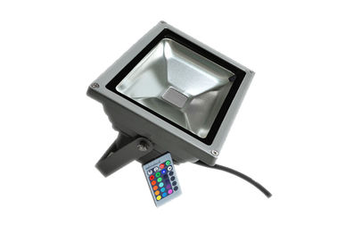 6800Lm 80W Epistar / Bridgelux Chip RGB LED Flood Light IP65 For Landscaping Lighting