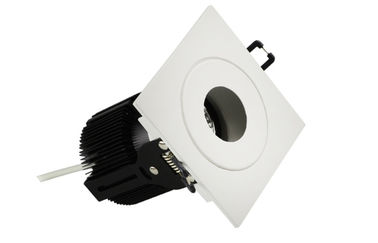 IP20 Indoor 10W Square Led Recessed Downlights CREE Chip CRI 80 900lm