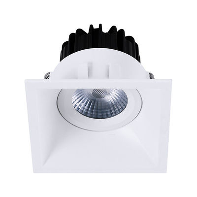 8W 10W Non-flicker Square anti-vertigo spot downlight, IP54 dimmable ceiling spotlights