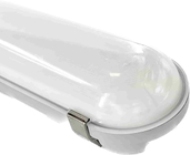 Warehouse Tri Proof Light Anti Glare Solid Ip65 Waterproof Decorative Slats Plastic Led Tri-Proof Light Fixture