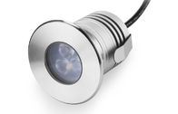 IP68 3W at 280LM Underwater led lights, stainless steel material, 45° beam angle