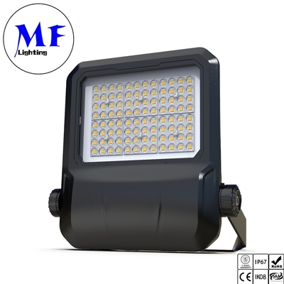 Ip67 Ik09 Led Flood Light 50w-200w Waterproof Weather Resistant For Garden Hotel Wall Pack Lighting