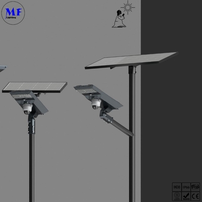 IP66 Outdoor LED Solar Street Light With Camera Motion Sensor For Highway Countryside Road