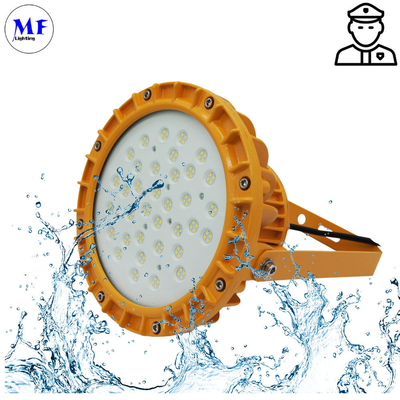 Atex Certified Explosion Proof Light IP66 Ik10 For Gas Station Oil Industry Chemical Plant  Zone 1 Zone 2 LNG