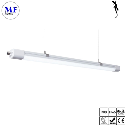 LED Vapor Tight Light Fixture LED Tri Proof Light With Sensor Emergency Kit For Underground Parking Ramp Warehouse