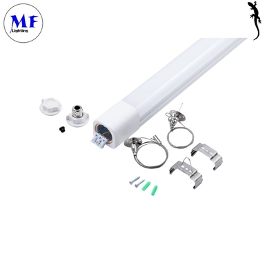 LED Vapor Tight Light Fixture LED Tri Proof Light With Sensor Emergency Kit For Underground Parking Ramp Warehouse