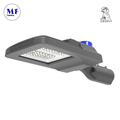 30W-200W IK08 IP66 Outdoor Auto LED Street Light With Sensor Photocell For Bike Lane Walkway Bus Stop Station