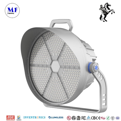 400W-1200W High Power IP66 LED Flood Light High Mast Spotlight For Sports Field Tennis Stadium