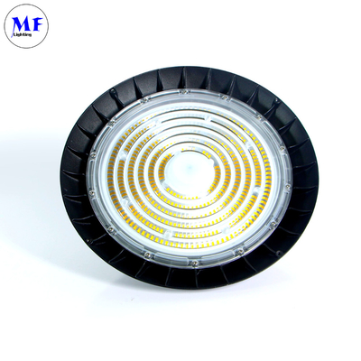 NSF CE IP66 UFO LED High Bay Light 150lm/W Smooth Body -Anti-Dust Design Easy Cleaning Supermarket Cold Chain Warehouse