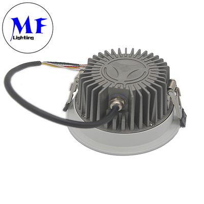 IP65 12W 24V Aluminum Tunable Recessed Architectural Indoor Dust Proof Waterproof LED Down Light