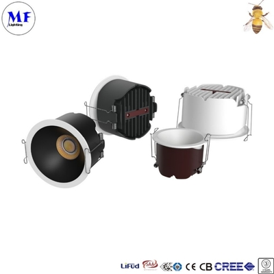 Spot LED Down Light 2.5/3/3.5/4/5/6 Inch 10W-40W Square Recessed Ceiling Lamp Hallway Closet Garage Space Showroom