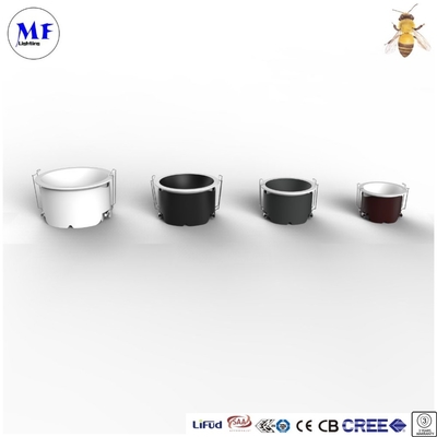 Industrial Commercial LED Spot Down Light 2.5/3/3.5/4/5/6 Inch 10W-40W White Black Recessed Lamp Fitness Center Museum