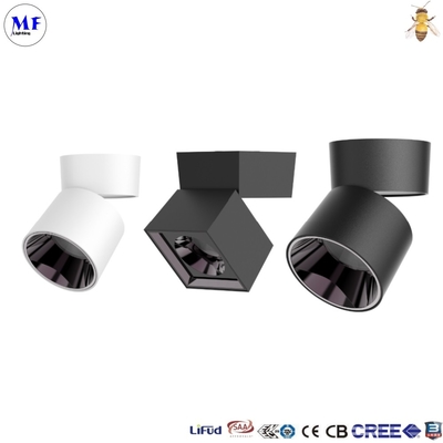 LED Down Spot Light Ceiling Surface Mount 7W 12W 18W With Smart Dimming For Church School Classroom