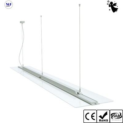 Hanging LED Pendent Panel Light With 50W 60W 75W Smart Dali 0-10V Dimming For Office Hotel Lobby