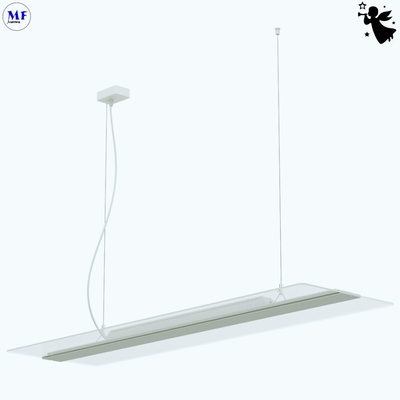 50W 60W 75W White Black Silver Finish 3000K 4000K 5000K Hanging Suspension LED Square Pendent Panel Light