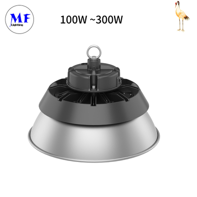 High Power IP65 LED UFO High Bay Light Waterproof 100W-300W For Supermarket Workshop Underground Parking Lot