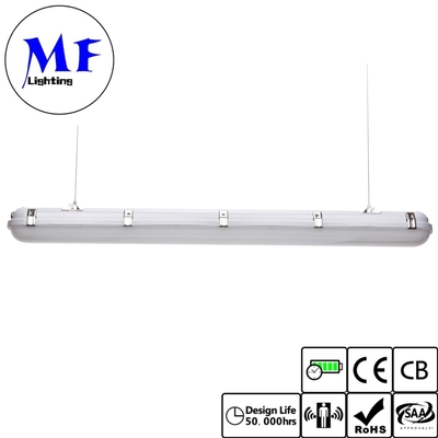 2FT 4FT 5FT LED Tri Proof Light Vapor Tight Light Fixture Waterproof IP66 20W 40W 60W For Tunnel Railway Train Station