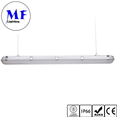 2FT 4FT 5FT LED Tri Proof Light Vapor Tight Light Fixture Waterproof IP66 20W 40W 60W For Tunnel Railway Train Station