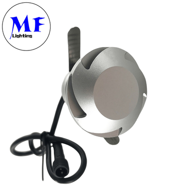 6063 Aluminum Deck Inground Light LED Whirlwind Buried Lights  IP67 Outdoor Garden Landscape Buried Underground