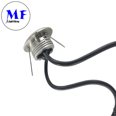 1W LED Garden Floor Light Inground LED Outdoor Floor Lamp  IP67 Waterproof Mini LED Underground Floor Deck Spot Lights