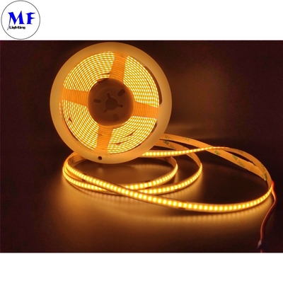 COB LED Strip Light DC 12V 24V Waterproof Low Voltage For Under Cabinet Ceiling Tape Light 5m Cuttable Exterior Outdoor