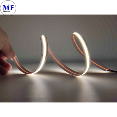 COB LED Strip Light DC 12V 24V Waterproof Low Voltage For Under Cabinet Ceiling Tape Light 5m Cuttable Exterior Outdoor