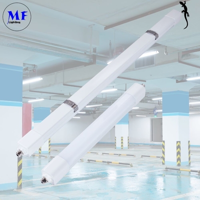 36W 5000K CCT Adjustable LED Tri-Proof Light IP66 Waterproof Plastic Model 170lm/W for Supermarket, Warehouse