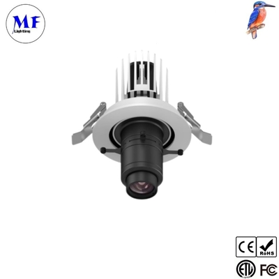 10W 28W LED Shapeable Track Spot Light High CRI With Magnetic Contour Smart CCT DIP Dimming For Art Gallery Museum