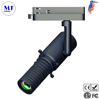 10W 28W LED Shapeable Track Spot Light High CRI With Magnetic Contour Smart CCT DIP Dimming For Art Gallery Museum