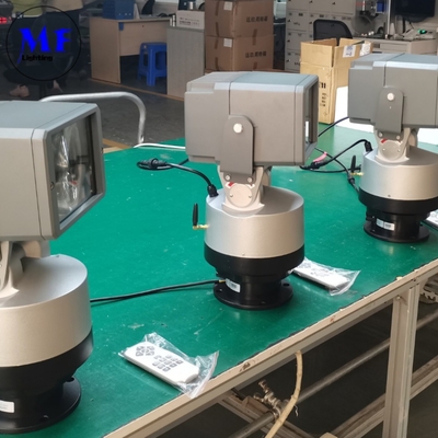 Marine LED Search Lamp Searchlight Projector 300W-600W 2km 3km For Sea Tower Search Rescue IP66 Boat Vessel Skybeam