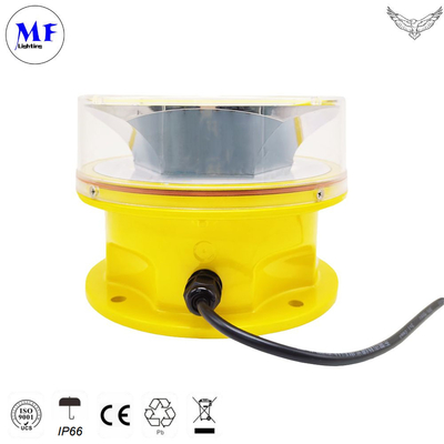 IP66 Red White Medium-Intensity FAA L865 L864 LED Aviation Obstruction Light For Airport High Building  Bridge