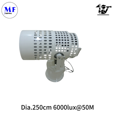 IP66 CCT 600W 4500K LED Search And Rescue Light ≥3000m Distance For Marine Surveillance