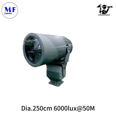 IP66 CCT 600W 4500K LED Search And Rescue Light ≥3000m Distance For Marine Surveillance