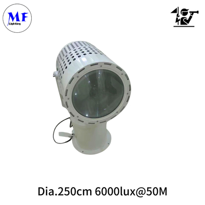 350° 300W/400W/500W/600W IP66 Ra70 LED Search And Rescue Light 5000lm/w For Alert Area