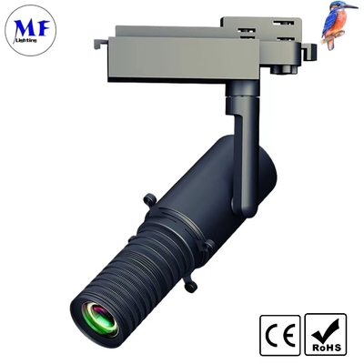 5 Years Warranty 2700K Projection Light Shapable Track Light With Black / White Beam Angle 20°~36° Ra>97