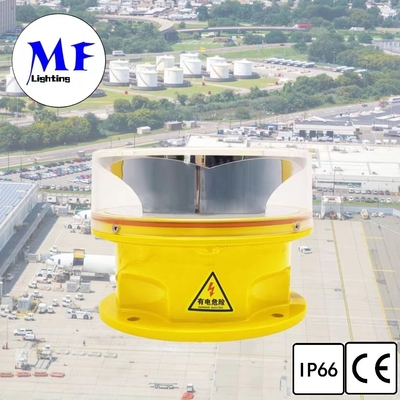 45-150m Height LED Aviation Obstruction Light IP66 Waterproof With Ultra High Intensity