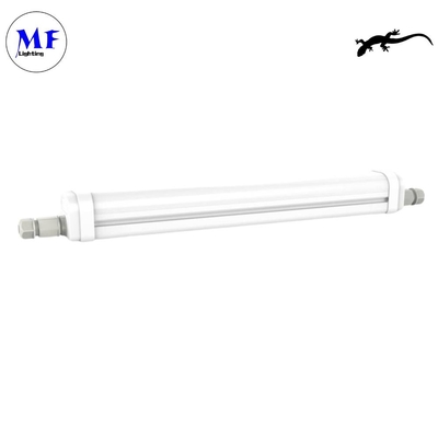 160lm/W IP66 LED Triproof Light 18W36W80W IK08 with Emergency Sensor For Indoor Warehouse