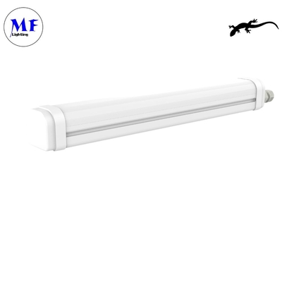 160lm/W IP66 LED Triproof Light 18W36W80W IK08 with Emergency Sensor For Indoor Warehouse
