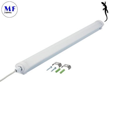 160lm/W IP66 LED Triproof Light Warranty 5 Years IK08 with Emergency Sensor For Indoor Warehouse