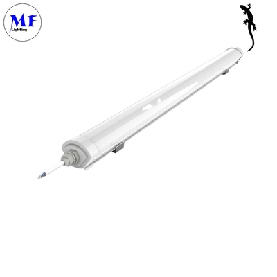 160lm/W IP66 LED Triproof Light Warranty 5 Years IK08 with Emergency Sensor For Indoor Warehouse