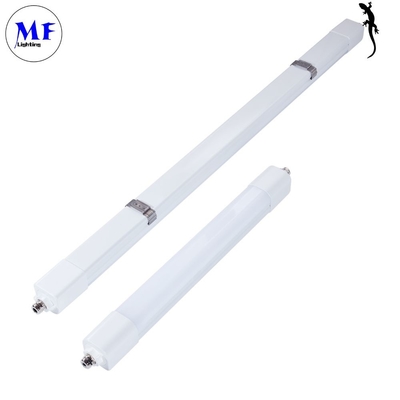 IP66 LED Triproof Light Warranty 5 Years IK08 3000K 6000K with Emergency Sensor For Indoor Warehouse