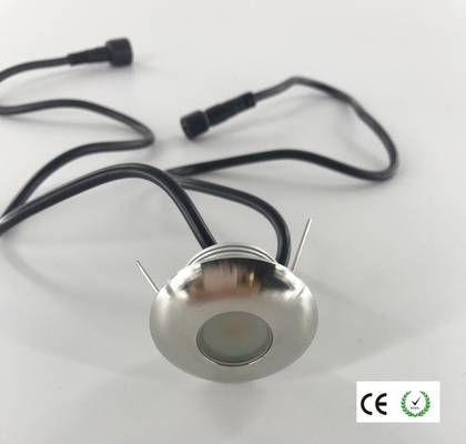 IP67 1W DC12V LED Out Door Landscape Light LED Floor Lamps With Toughened Glass For Garden Flooring