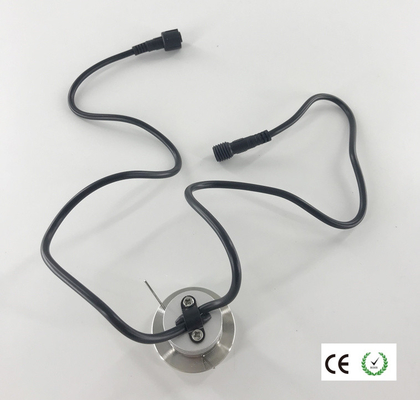 IP67 1W DC12V LED Out Door Landscape Light LED Floor Lamps With Toughened Glass For Garden Flooring
