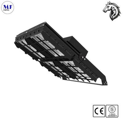 600W 150lm/W LED Flood Light 3000K/4000K/5000K Stadium Light 10KV IK08 for Soccer Fields