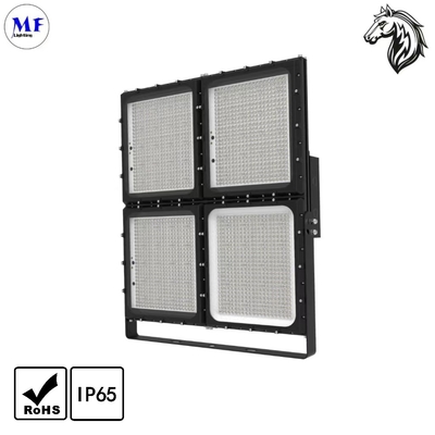600W 150lm/W LED Flood Light 3000K/4000K/5000K Stadium Light 10KV IK08 for Soccer Fields