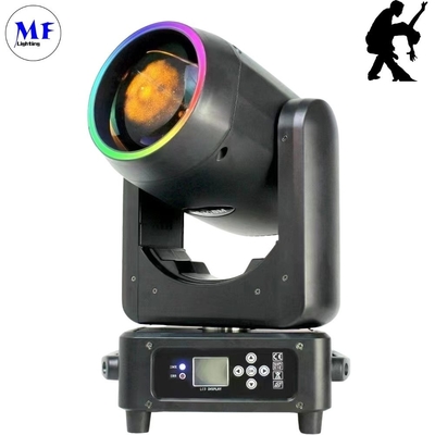 7colors+Open Moving Head Stage Light RGB 200W LCD Display Variable Electronic Etrobe Dimmer Fan Cooled