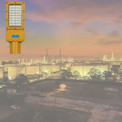 140lm/W Atex LED Explosion Proof Light IP66 Waterproof For Oil Chemical And Marine Gas Industry