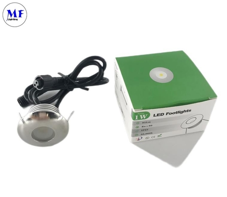 1W LED Garden Floor Light Inground IP67 Waterproof Mini LED Underground Floor Deck Spot Lights